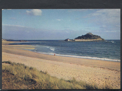 Cornwall Postcard - Marazion Beach and St Michael's Mount  RR4862