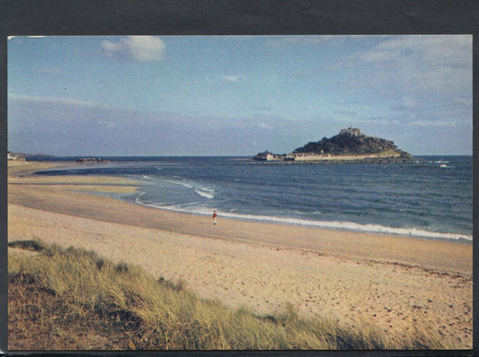 Cornwall Postcard - Marazion Beach and St Michael's Mount  RR4862