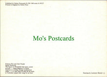 Load image into Gallery viewer, Art Postcard -Painting of Famous Pets and Their People, Squire Waterton RR12659
