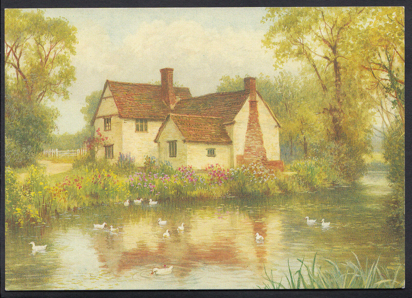 Suffolk Postcard - Willy Lotts Cottage, Flatford  WC262