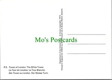 Load image into Gallery viewer, London Postcard - Tower of London, The White Tower   RR19451
