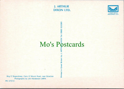 Scotland Postcard - Brig O'Bogendreep, Cairn O'Mount Road, Nr Strachan RRR1326