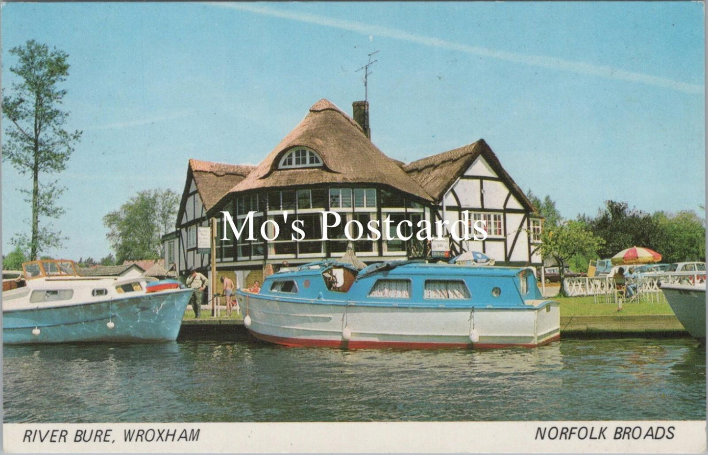 Norfolk Postcard - River Bure, Wroxham, Norfolk Broads, Unused  RS40047