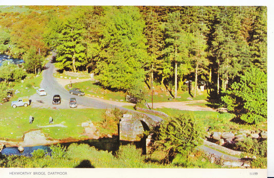 Devon Postcard - Hexworthy Bridge, Dartmoor  SL42