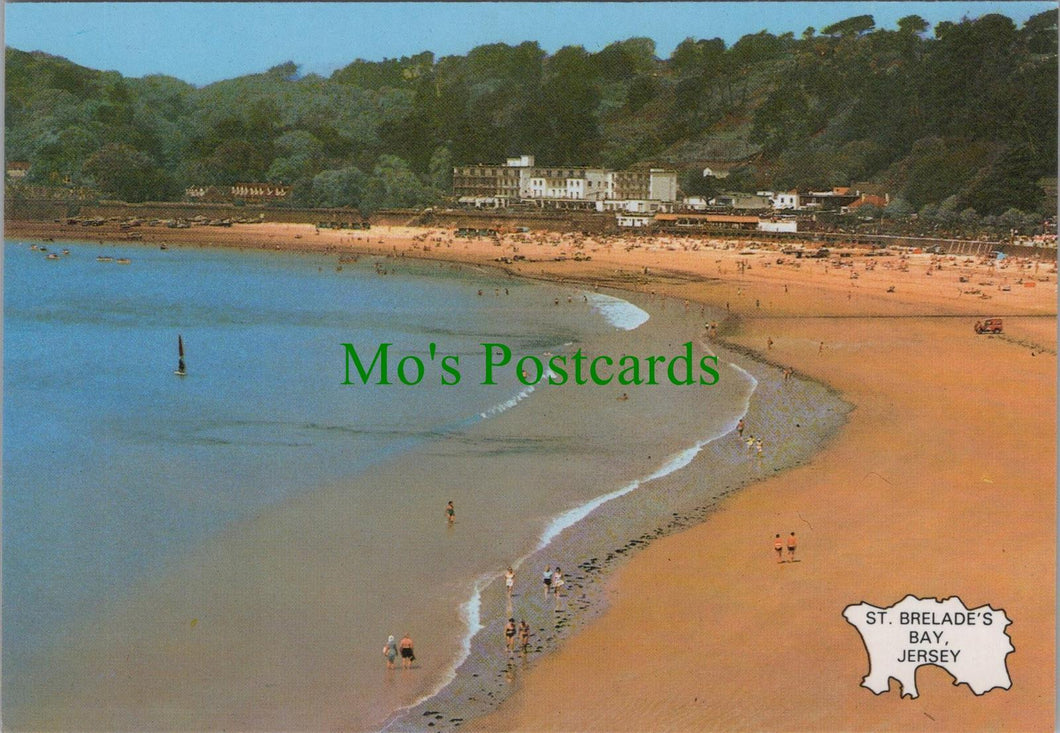 Jersey Postcard - St Brelade's Bay - The Channel Islands RRR1365