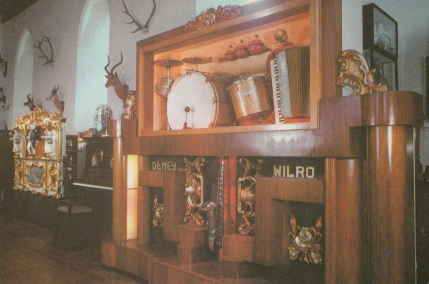 Music Postcard - "Demey-Wilro" Belgian Dance Organ, Chichester Museum    RRR404