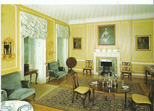Somerset Postcard - The Dining Room, Royal Crescent, Bath   AB641
