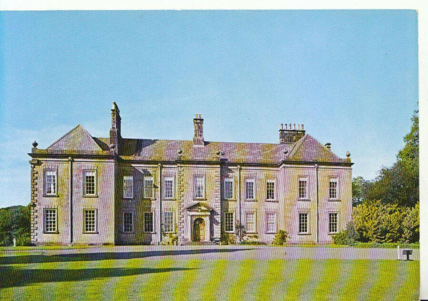 Northumberland Postcard - The East Front, Wallington  20893A