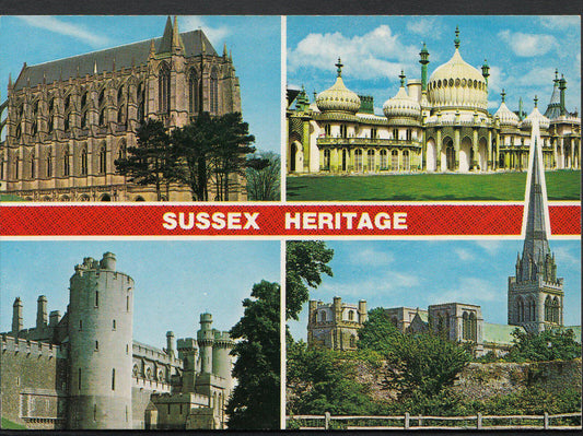 Sussex Postcard - Views of Sussex Heritage   WC168