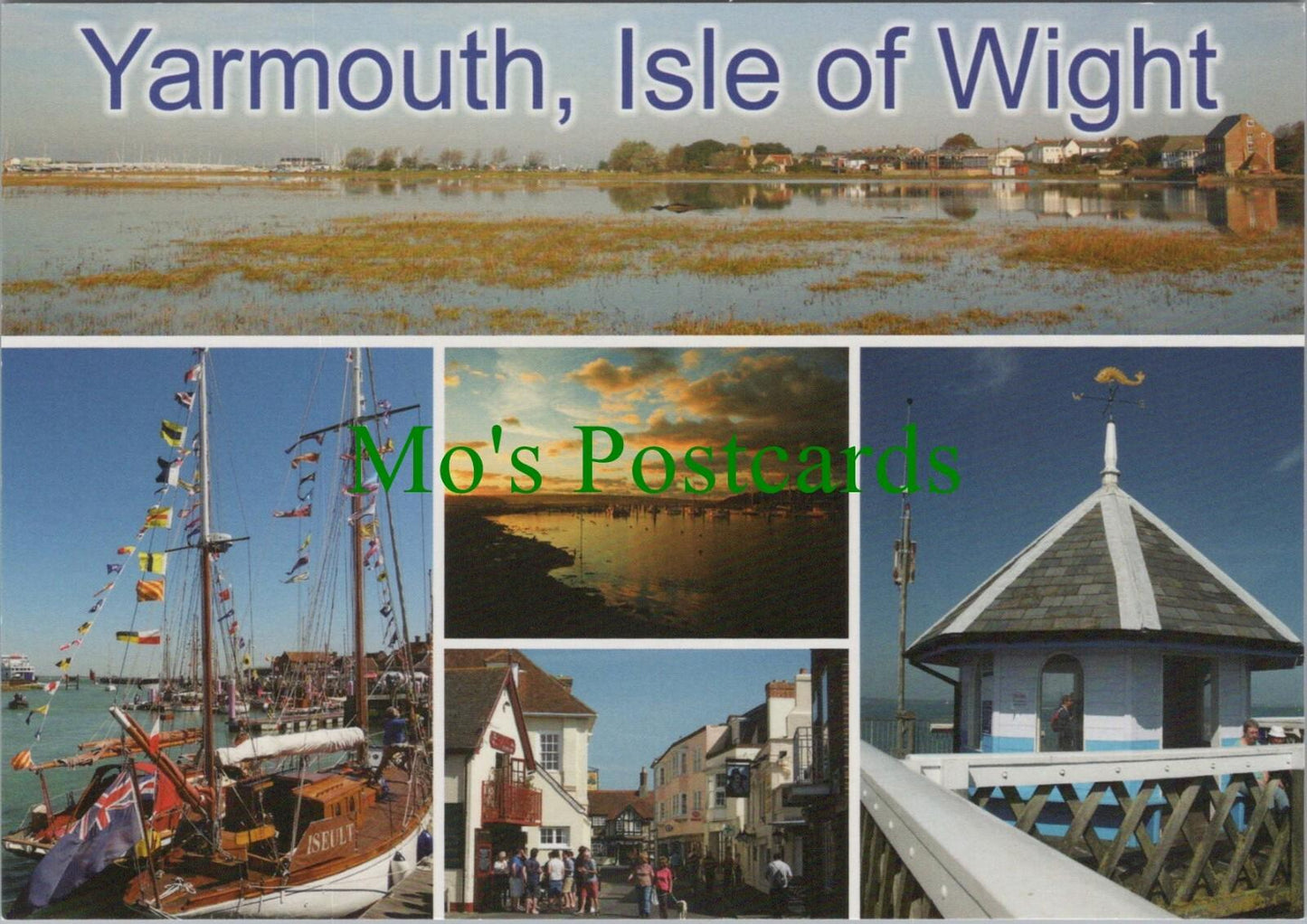 Isle of Wight Postcard - Views of Yarmouth   RRR1262