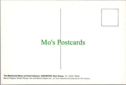 Music Postcard - The Mechanical Music and Doll Collection, Chichester RR14362