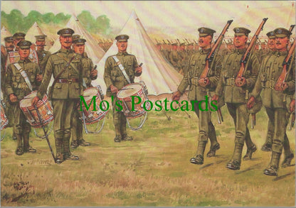 Military Postcard - The Essex Regiment - "Arrival in Camp"  RRR1254