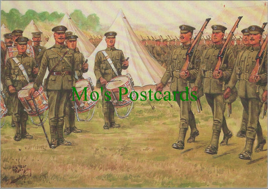 Military Postcard - The Essex Regiment - "Arrival in Camp"  RRR1254