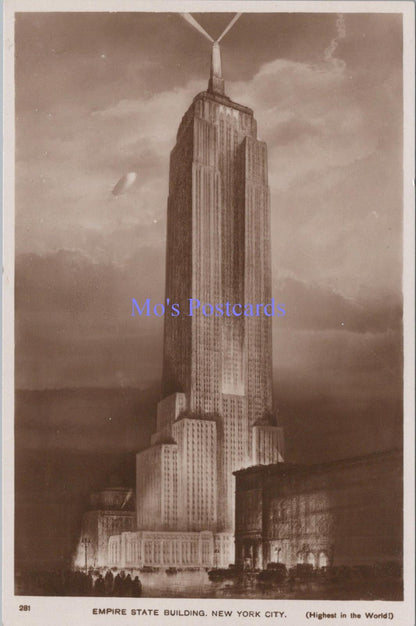 America Postcard - New York City, Empire State Building  DC2346