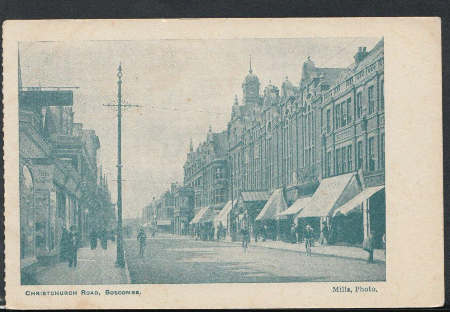 Dorset Postcard - Christchurch Road, Boscombe, Bournemouth  RS8556
