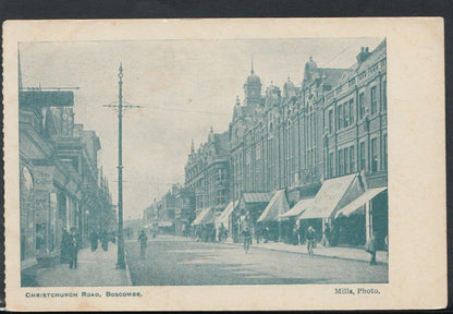 Dorset Postcard - Christchurch Road, Boscombe, Bournemouth  RS8556