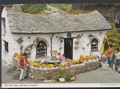 Cornwall Postcard - The Pixie Shop, Boscastle  RR4869