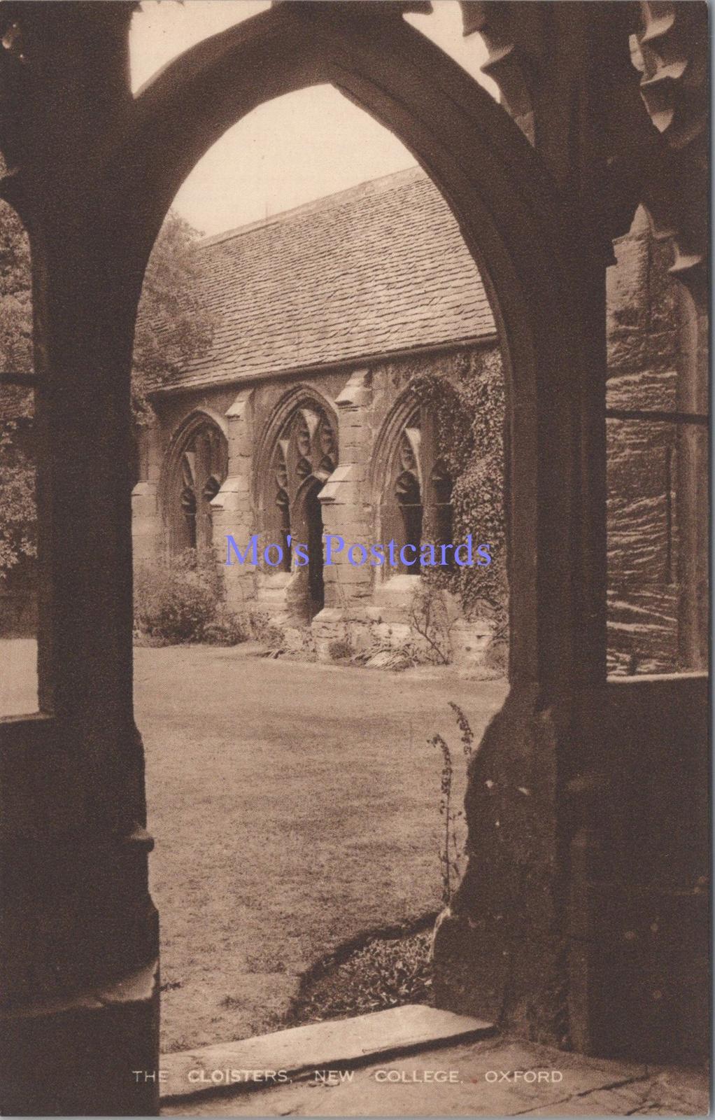 Oxfordshire Postcard - Oxford, The Cloisters, New College   DC2327