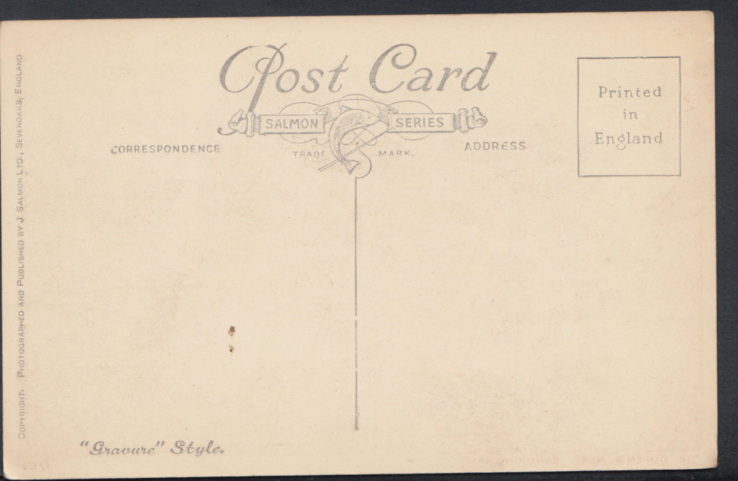 Norfolk Postcard - The Queen's Nest, Sandringham     RS7549