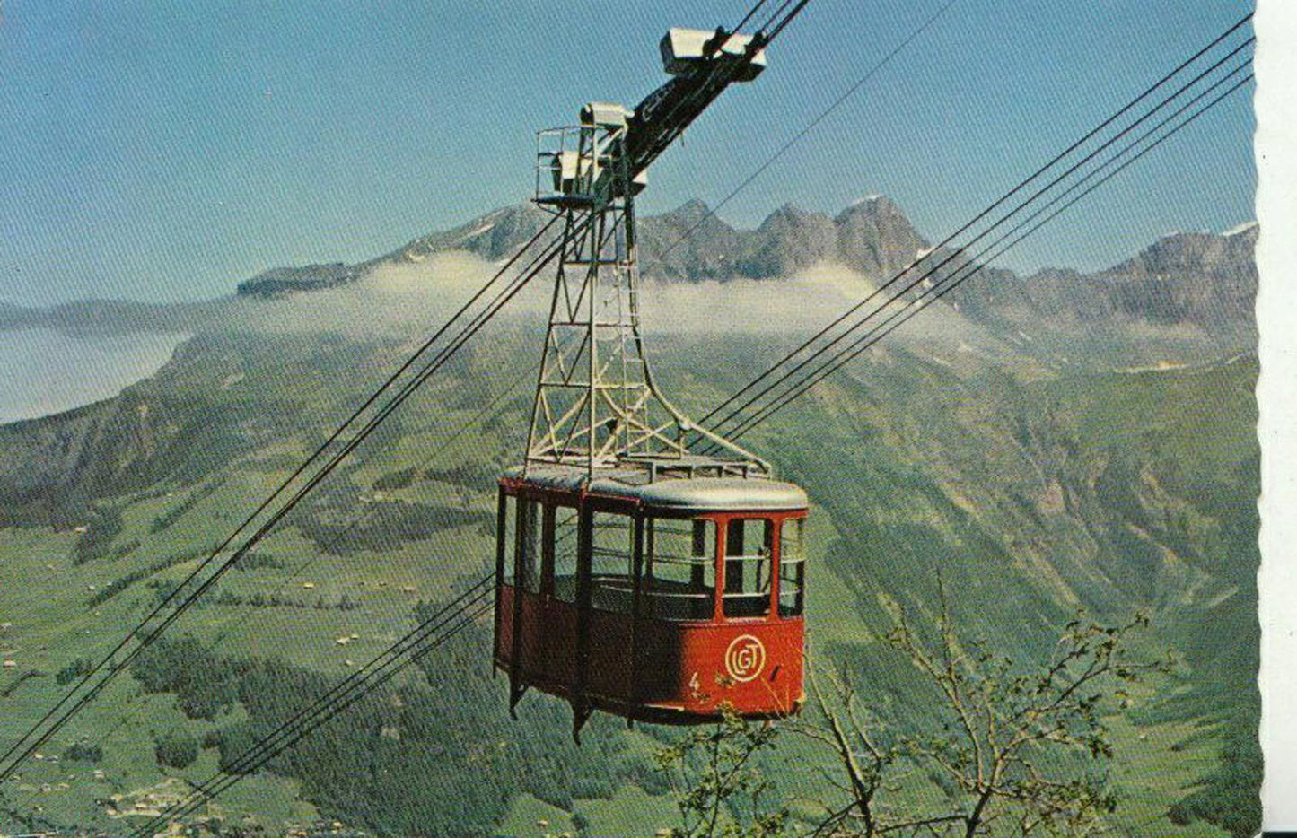 Switzerland Postcard - Engelberg - Schwebebahn Gerschnialp-Trubsee   TZ2455