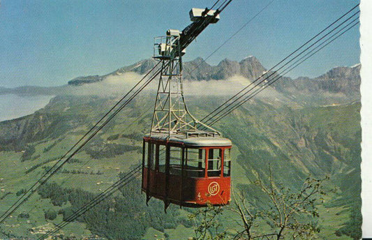 Switzerland Postcard - Engelberg - Schwebebahn Gerschnialp-Trubsee   TZ2455