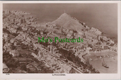 Devon Postcard - Ilfracombe Aerial View  RS36212