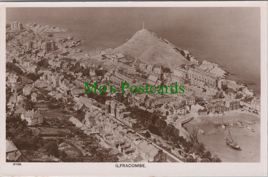 Devon Postcard - Ilfracombe Aerial View  RS36212