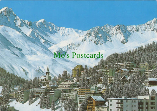 Switzerland Postcard - Arosa Dorf, 1800m, Schanfigg Valley, Graubünden RRR1141