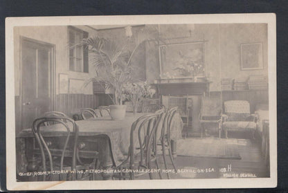 Sussex Postcard: Bexhill-on-Sea Victoria Wing Convalescent Home 1910s T6633