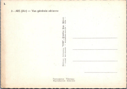France Postcard - Ars (Ain) - Vue Generale Aerienne  RS21064