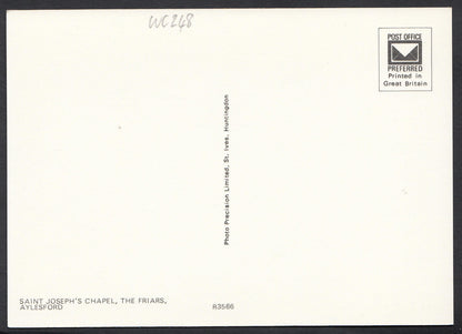 Kent Postcard - Saint Joseph's Chapel, The Friars, Aylesford   WC248