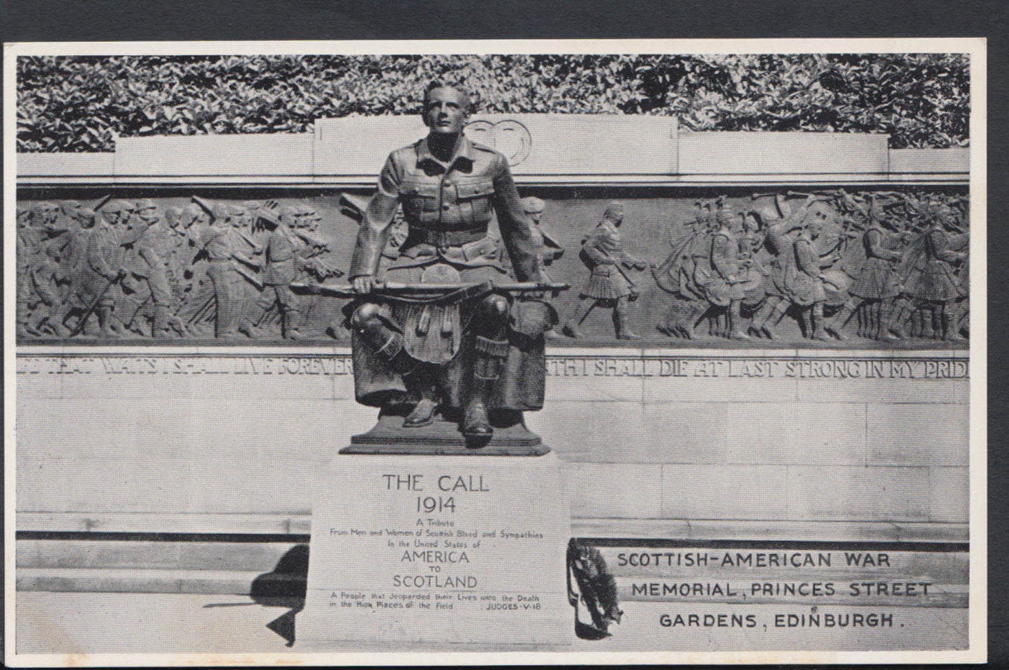 Scotland Postcard - Scottish-American War Memorial, Edinburgh RS6850