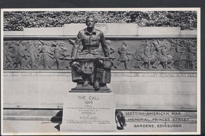 Scotland Postcard - Scottish-American War Memorial, Edinburgh RS6850