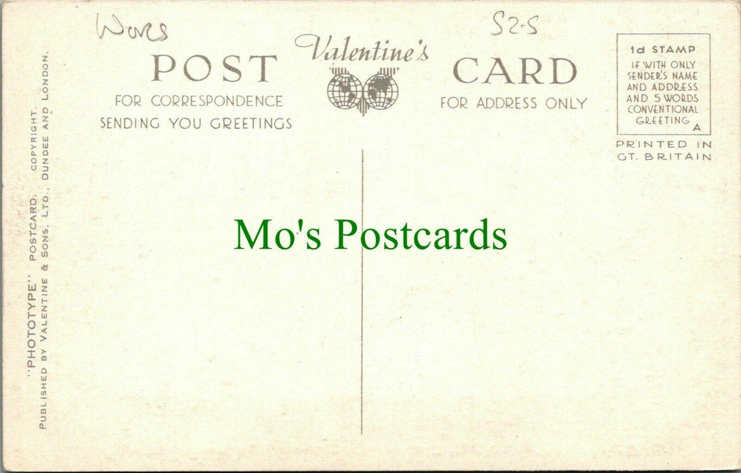 Worcestershire Postcard: British Camp Malvern Reservoir Landscape View RS26891