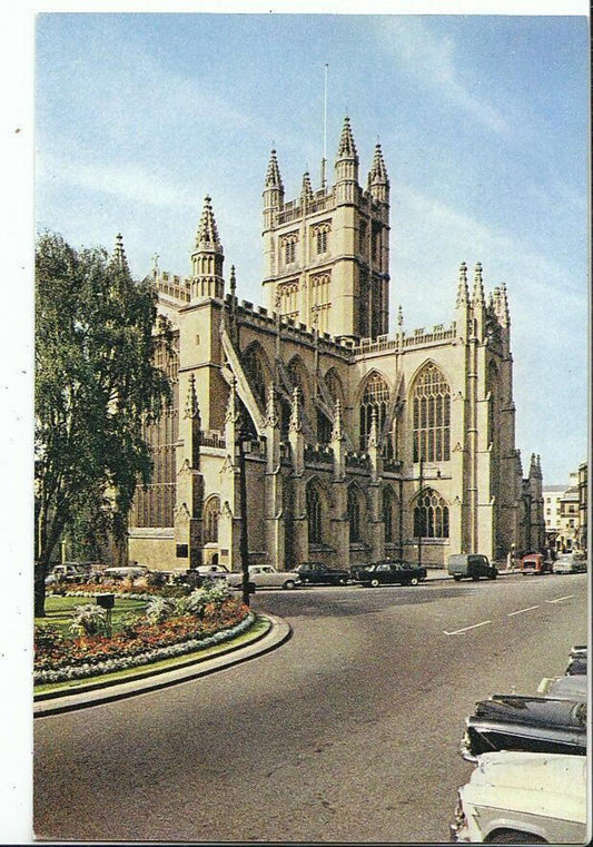 Somerset Postcard - The Abbey, Bath   AB732