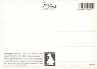 Cornwall Postcard - Greetings From North Cornwall   RRR46
