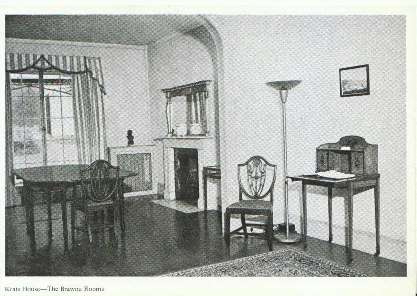 London Postcard - Keats Home, The Brawne Rooms  20668A