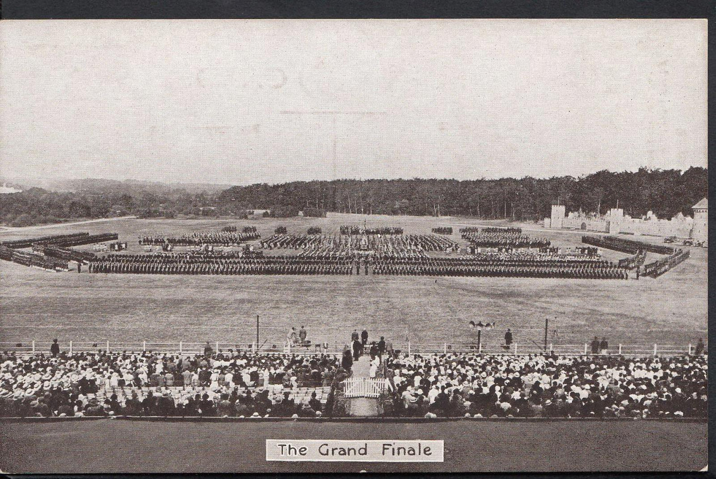 Military Postcard - Aldershot Tattoo, The Grand Finale  RS1473