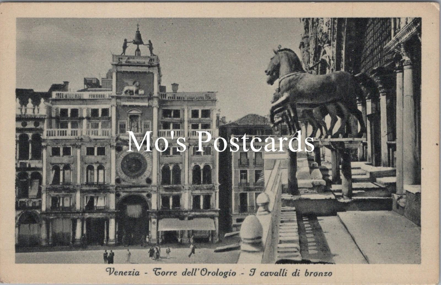 Italy Postcard - Venice, Venezia, Torre dell'Orologio  RS40230