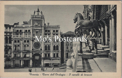 Italy Postcard - Venice, Venezia, Torre dell'Orologio  RS40230