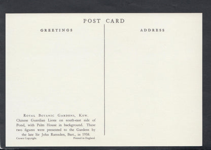 London Postcard - Royal Botanic Gardens, Kew   RR5754