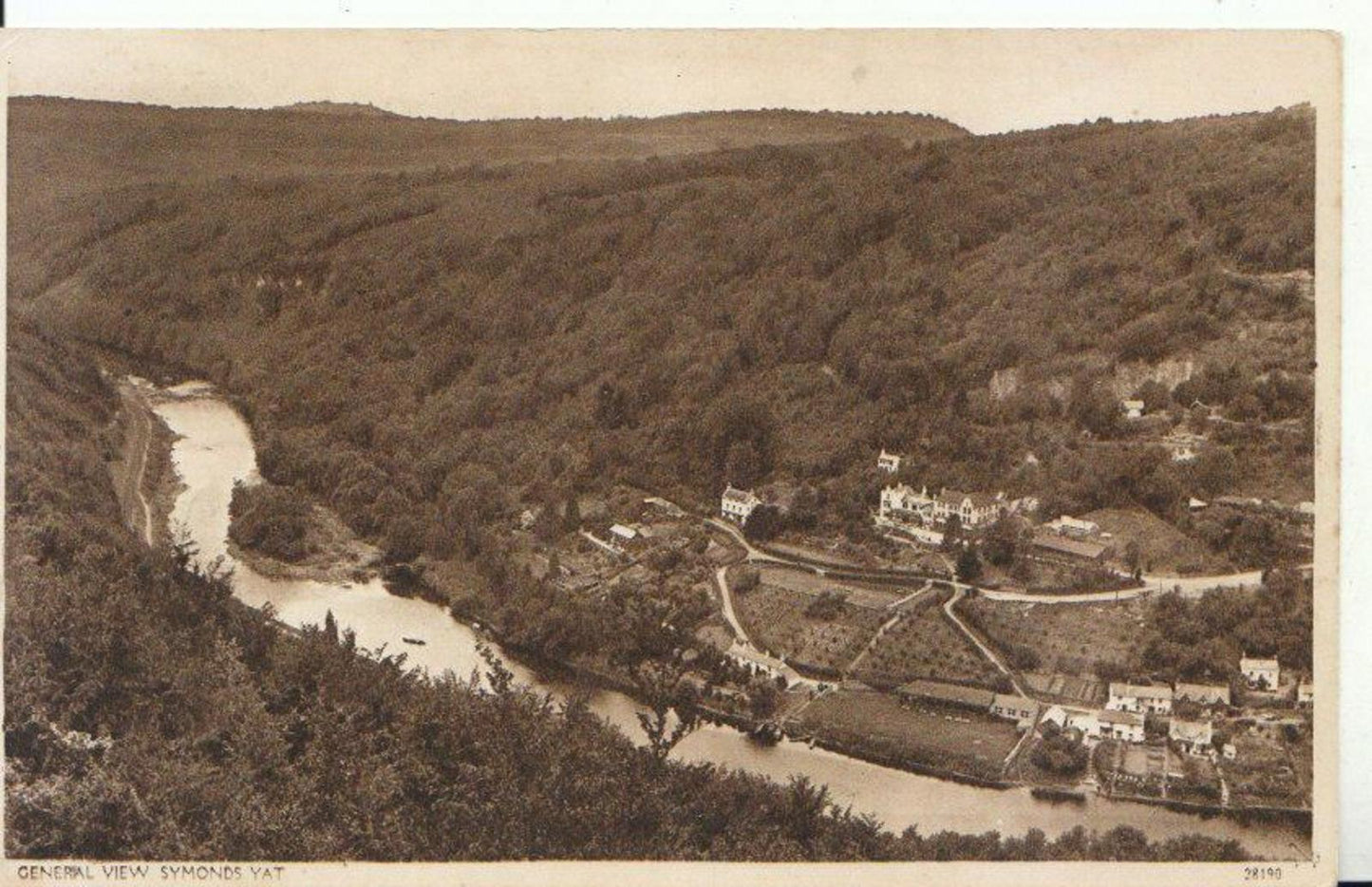 Herefordshire Postcard - General View Symonds Yat  6911A