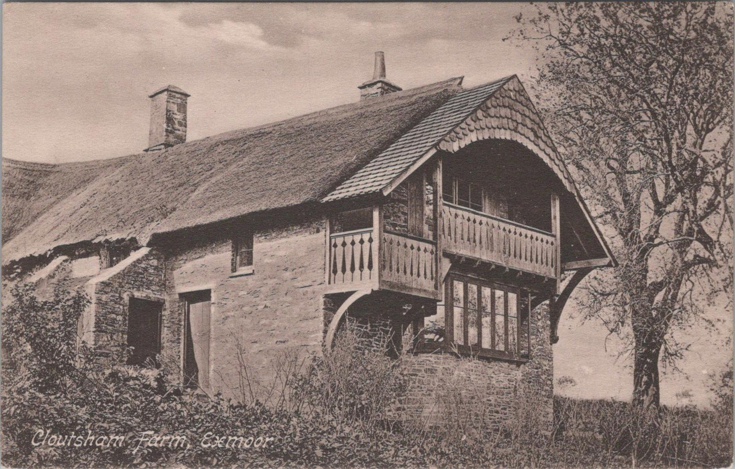 Somerset Postcard - Cloutsham Farm, Exmoor   XT166