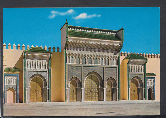 Morocco Postcard - Fes - Portes Du Palais Royal  RR5767