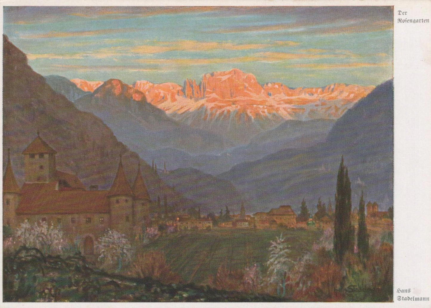 Art Postcard - Miechmann Bildfarten - Hans Stadelmann?  RR9544