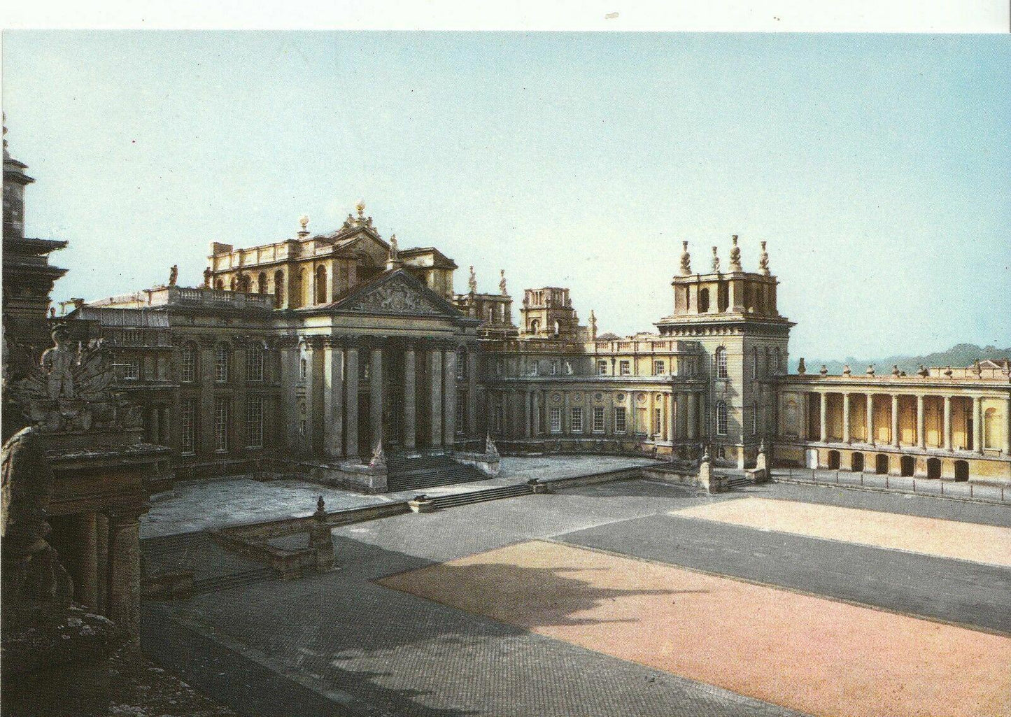 Oxfordshire Postcard - Blenheim Palace, The North Front   AB932