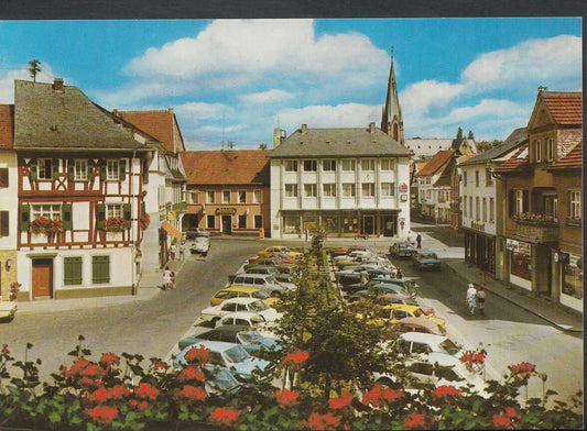 Germany Postcard - Felkebad Sobernheim An Der Nahe - Marktplatz   RR1965