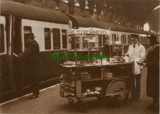 Railways Postcard -Trains, Great Western Railway Refreshment Trolley  RR15944