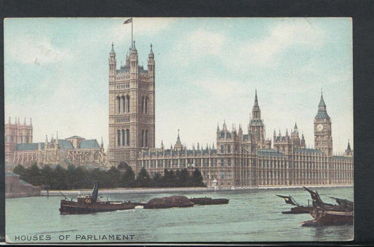 London Postcard - Houses of Parliament     RS9951