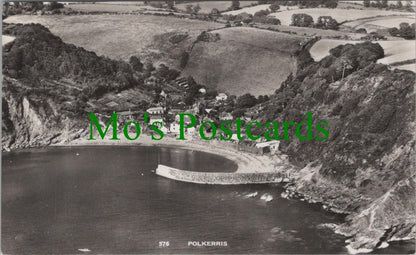 Cornwall Postcard - Aerial View of Polkerris RS32654